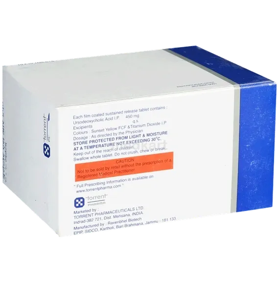 ursetor sr 450mg tablet 10's